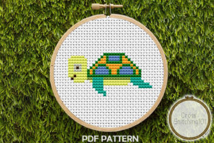 Baby Turtle Modern Cross Stitch Review: A Versatile Design for Personalized Gifts