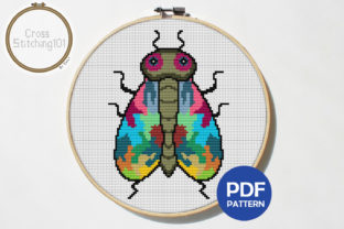Bee Modern Cross Stitch Pattern Review for Business Use