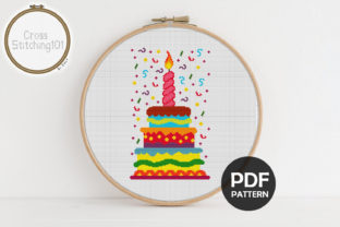 Cake Modern Cross Stitch Pattern Review for Seasonal Creations