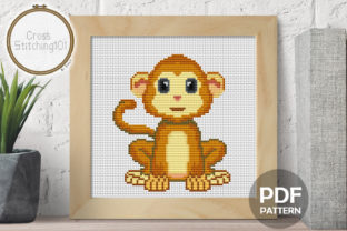 Cartoon Cute Monkey Cross Stitch Review for Real Projects