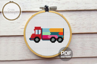 Colorful Truck Modern Cross Stitch Review