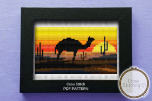 Desert Eve Modern Cross Stitch Pattern Review for Personalized Gifts