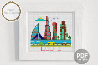 Dubai City Modern Cross Stitch Pattern Review for Seasonal Use