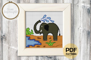 Elephant Modern Cross Stitch Pattern Review