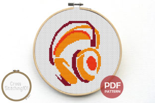 Headphones Modern Cross Stitch Pattern Review for Seasonal Use