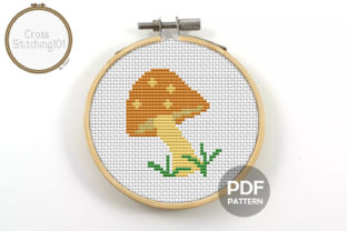 Mushroom Modern Cross Stitch Pattern Review