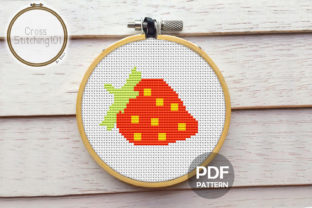Red Strawberry Modern Cross Stitch Review for Craft Fair Success