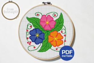 Three Flowers Modern Cross Stitch Review for Real Projects